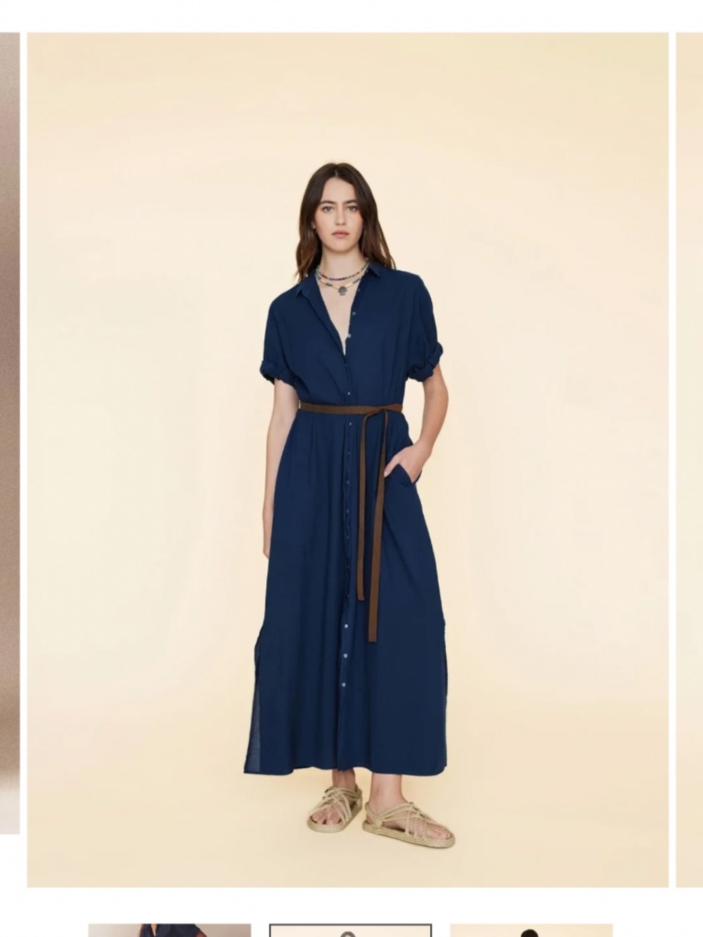 Xirena Linnete Dress - Navy - Small NWT